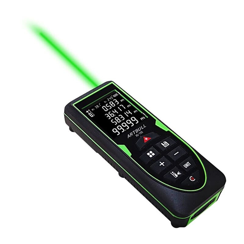 ARTBULL充电绿光测距仪手持式激光高精度红外线量房仪电子尺100米