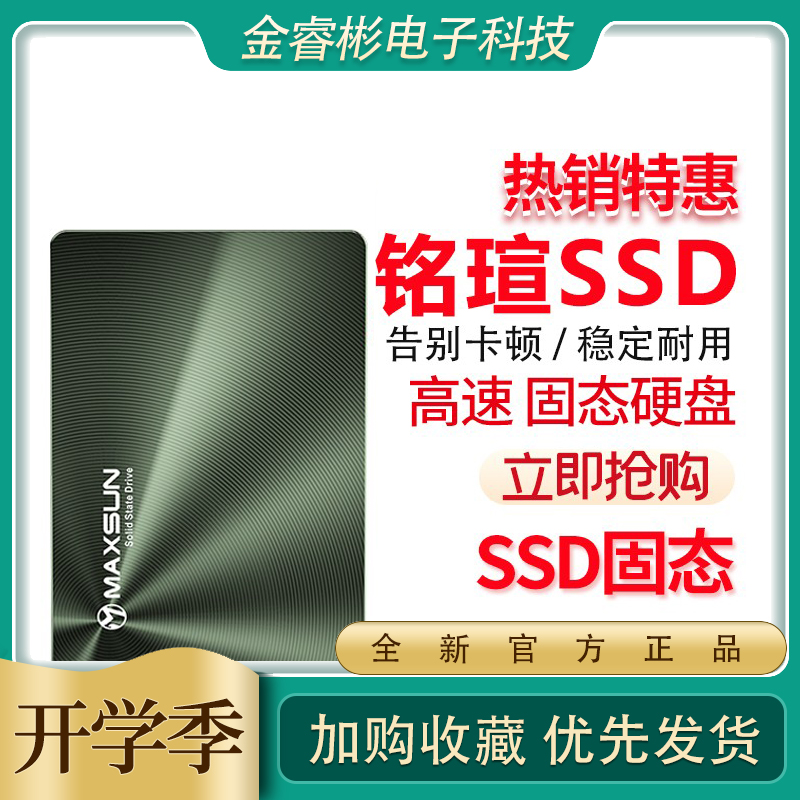 MAXSUN/铭瑄 1tb 固态硬盘SSD台式机笔记本 通用SSD SATA3固态
