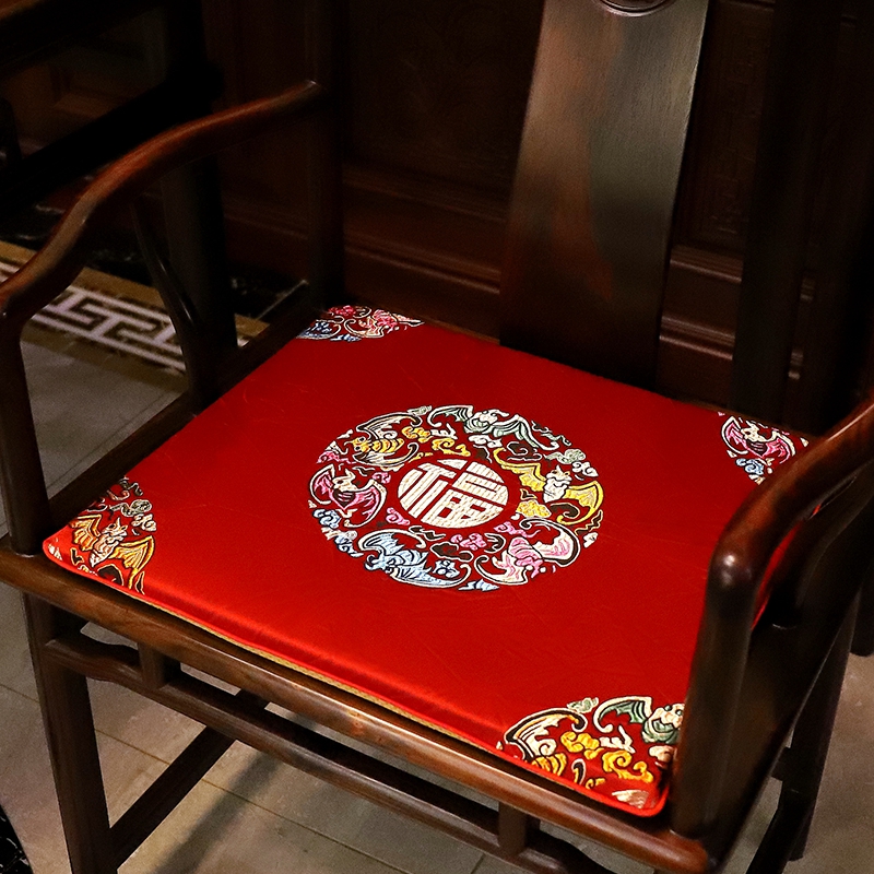 中式红木沙发椅子坐垫座椅垫实木凳子茶桌家具茶椅座垫椅垫子家用