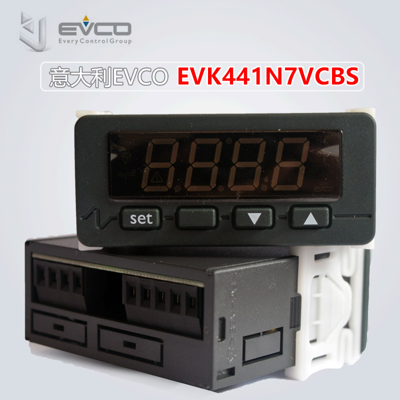 EVK441N7VCBS意大利美控EVCO温度控制仪表微电脑数字温控器 小型