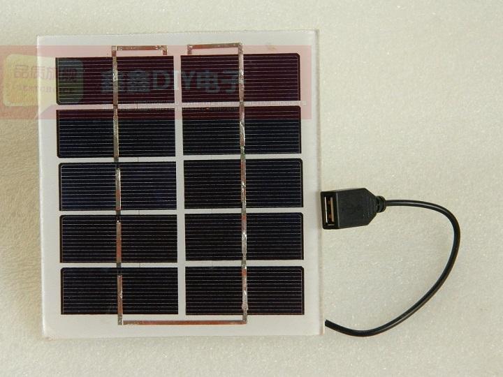 太阳能板多晶硅发电diy手机充电5V小型光伏电池板USVB输出野外紧