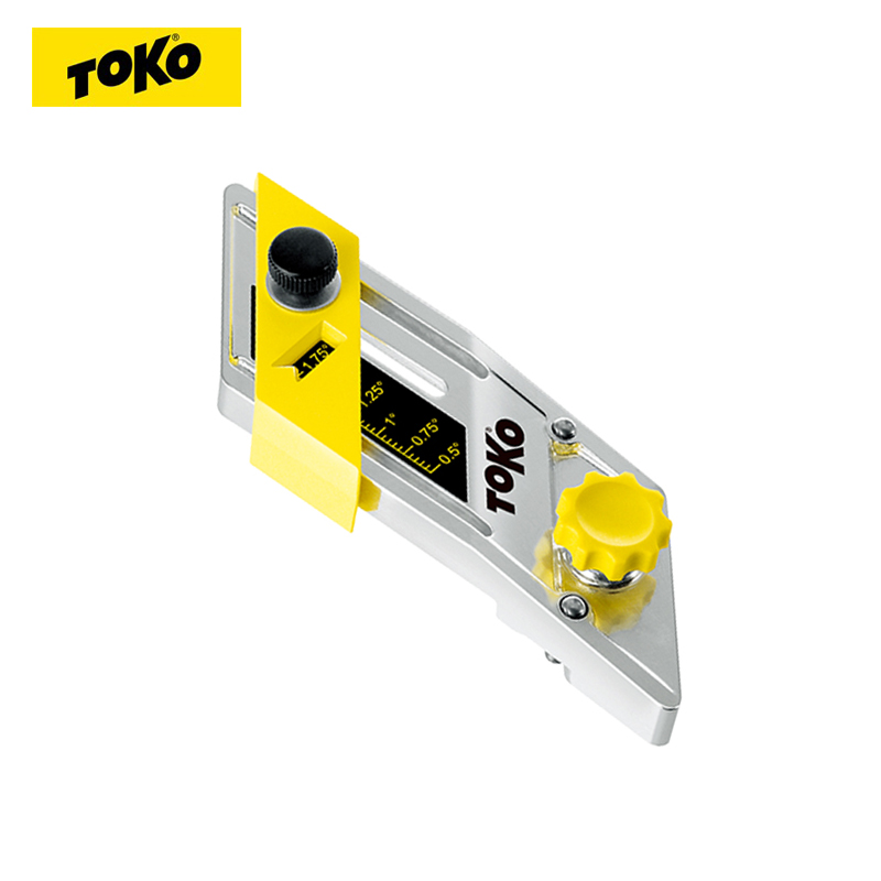 TOKO滑雪板修理工具底刃锉刀导向器单双板底维修可调节锉刀角度尺