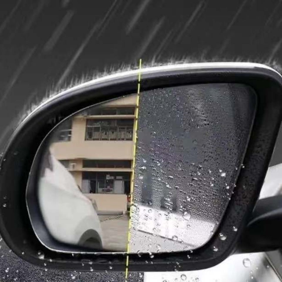 汽车后视镜防雨膜倒车镜防雾全屏侧窗反光镜玻璃防水贴膜专车专用