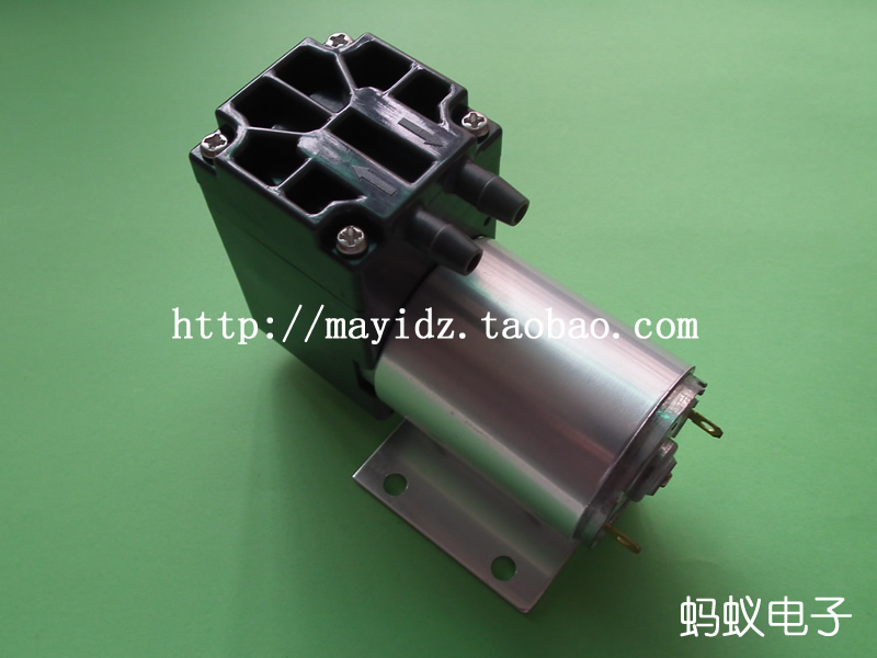 直流DC12V微型真空泵小型负压抽气吸气泵隔膜压力泵24V气体采样泵