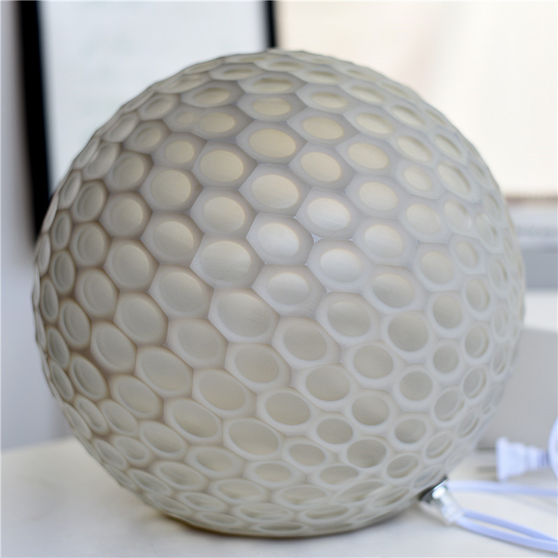 创意简约欧式彩色玻璃球形灯具工艺品家居台面装饰样板间软装摆件