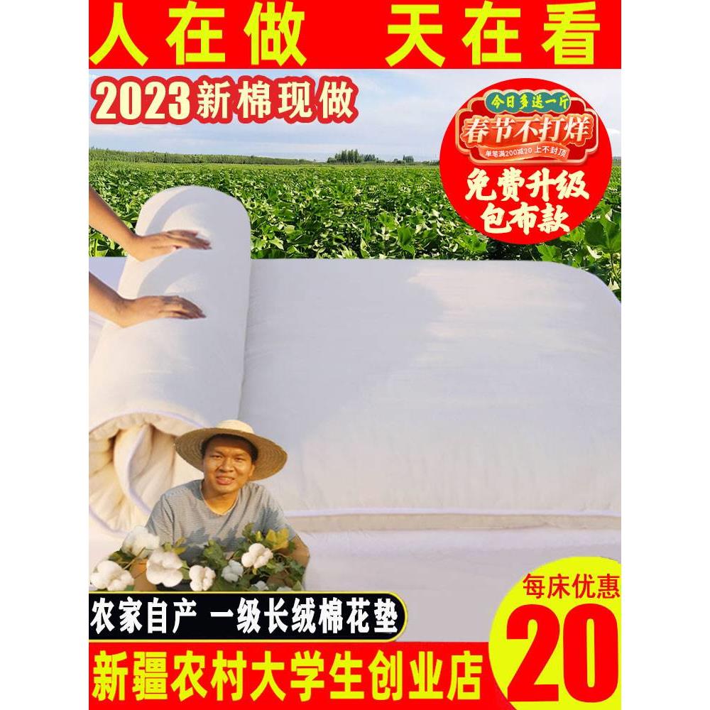 新疆纯棉花床垫褥子棉絮垫被床褥垫学生单人宿舍家用棉被铺床垫絮
