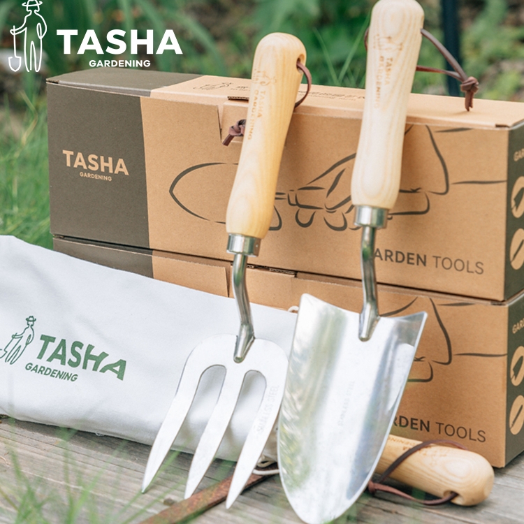 塔莎的花园种花园艺工具三件套装家用小铲子耙子易收纳种菜松土