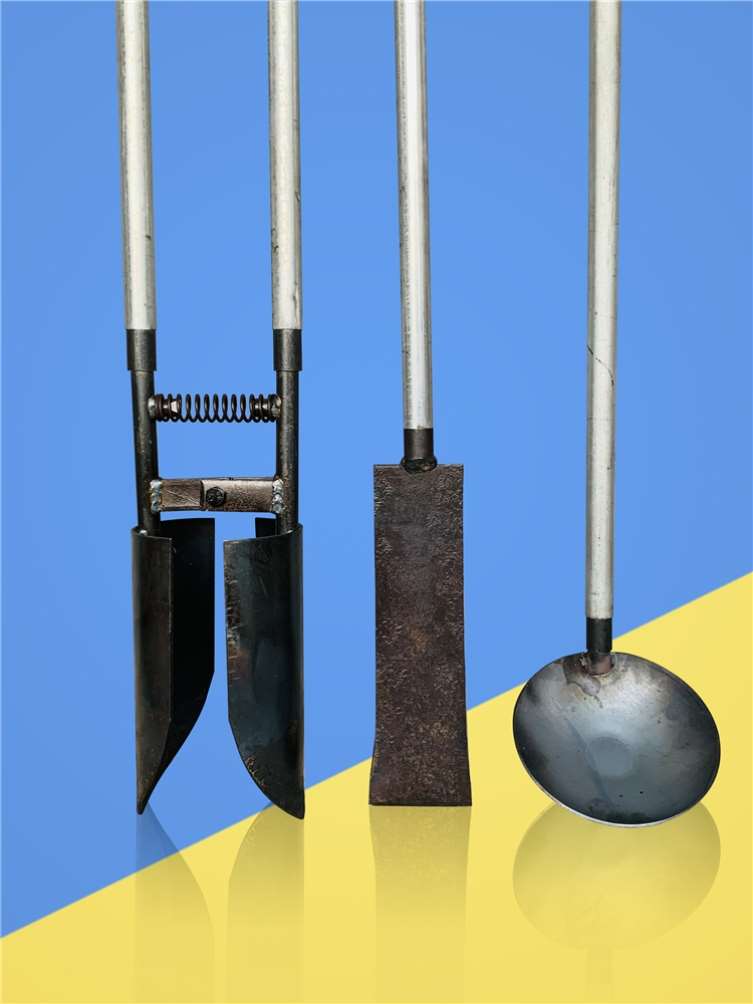 挖洞神器对铲子夹锹打洞电线杆专用铲电杆勺子掏土挖坑电力施工具