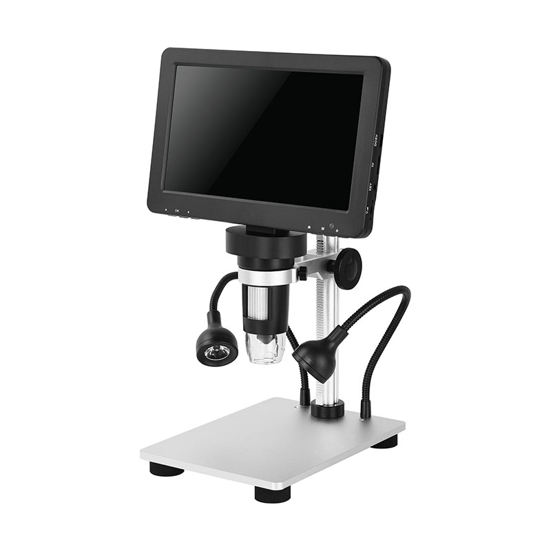 电子显微镜工业高清焊接手机维修数码灯放大镜带显示屏检测7寸