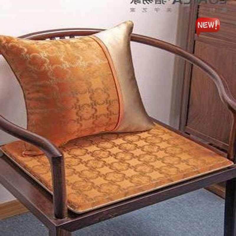 垫圈实木茶桌沙发座垫茶椅坐垫椅防滑太师椅中式家用餐椅红木椅子