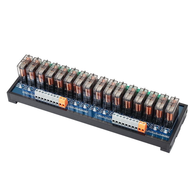 继电器模块宏发16A信号扩展控制板24V信号输出扩展通用板