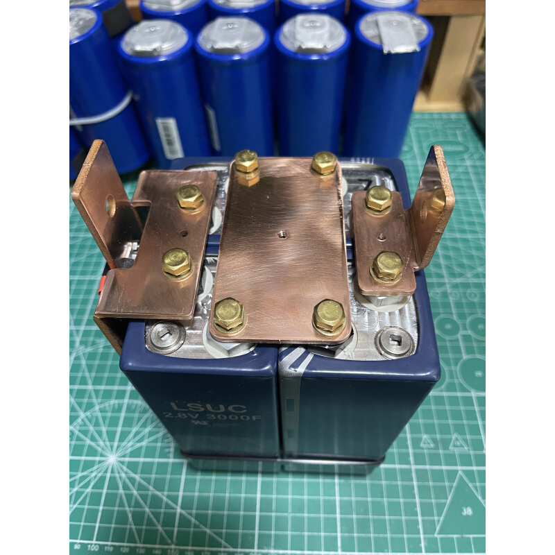 储能式点焊机铜排4个韩国方电容铜排