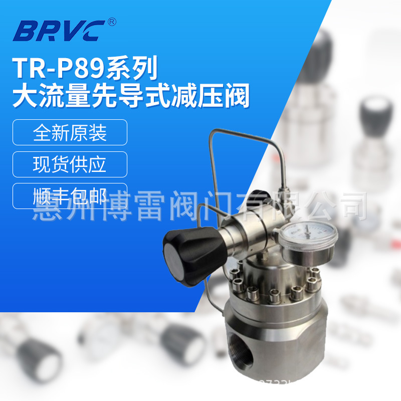 TR-P88精密调压阀 不锈钢减压器 腐蚀性气体减压阀 液体减压阀