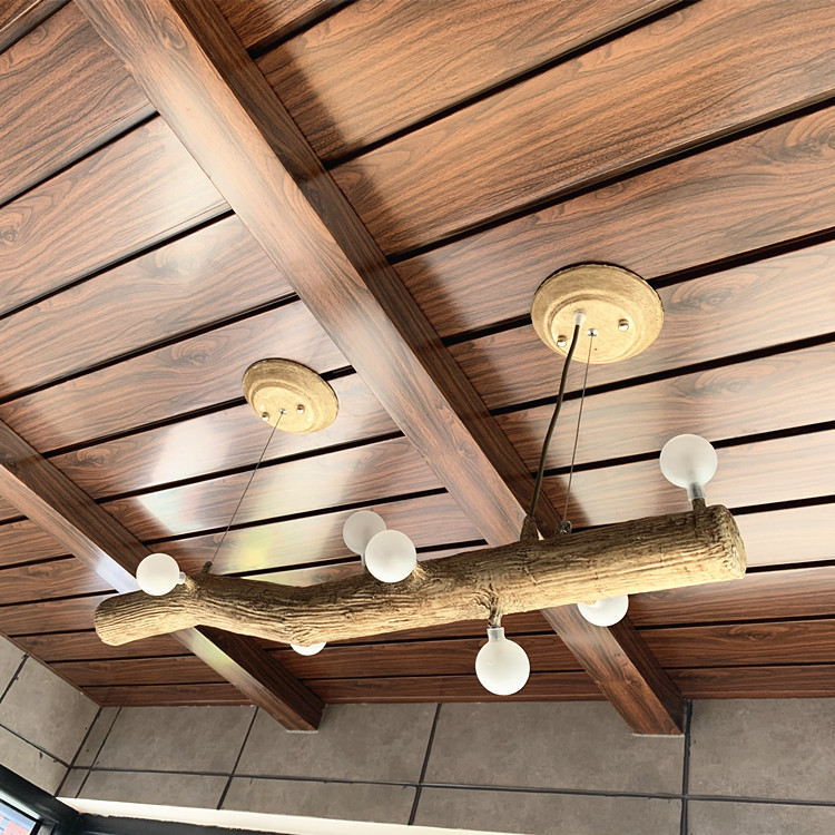 集成吊顶定制长条铝扣板长度定制仿木纹全屋适用厨卫阳台美式吊顶