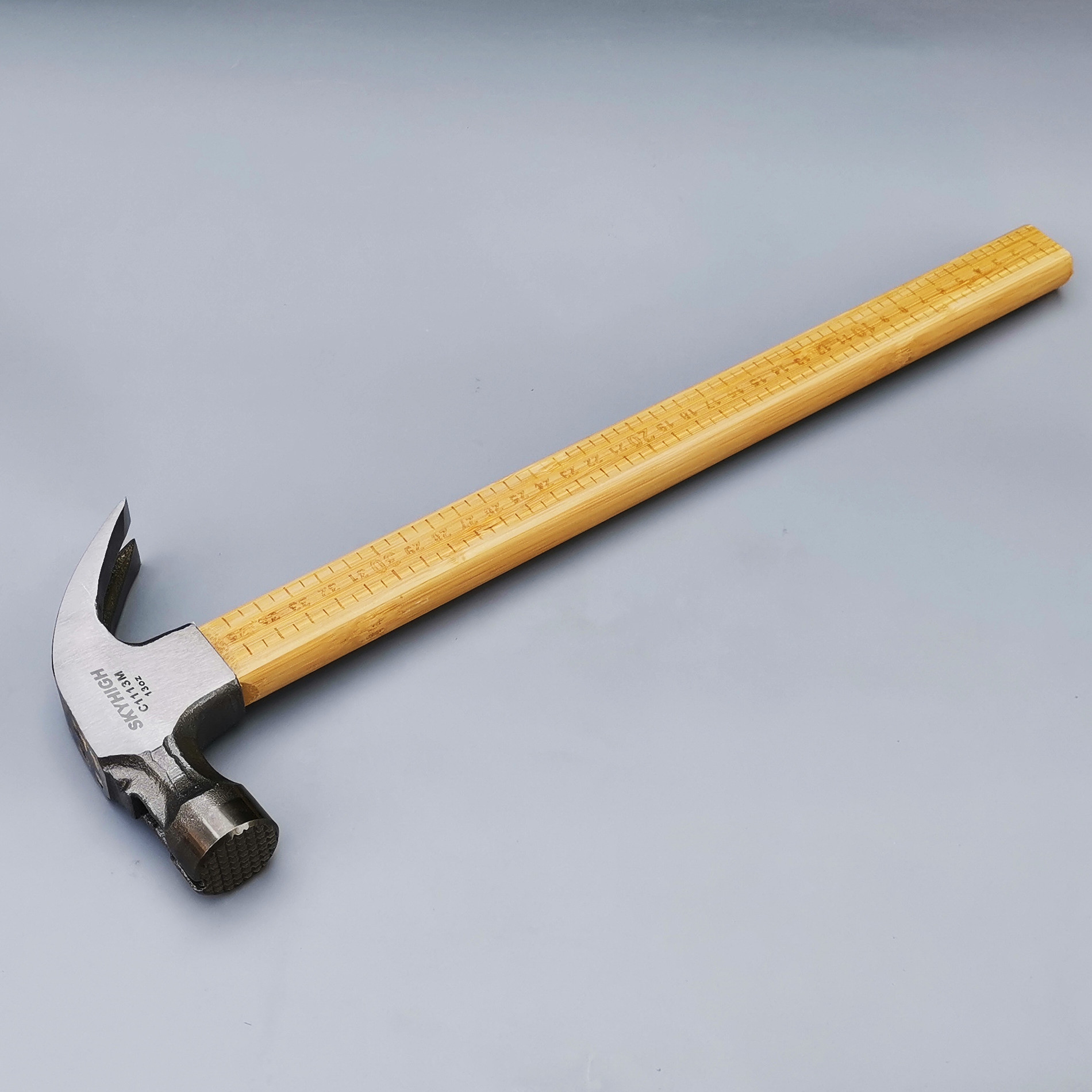 锤子工具澳新羊角锤木工支模高碳钢铁锤竹柄带磁吸钉铁榔头6两8两