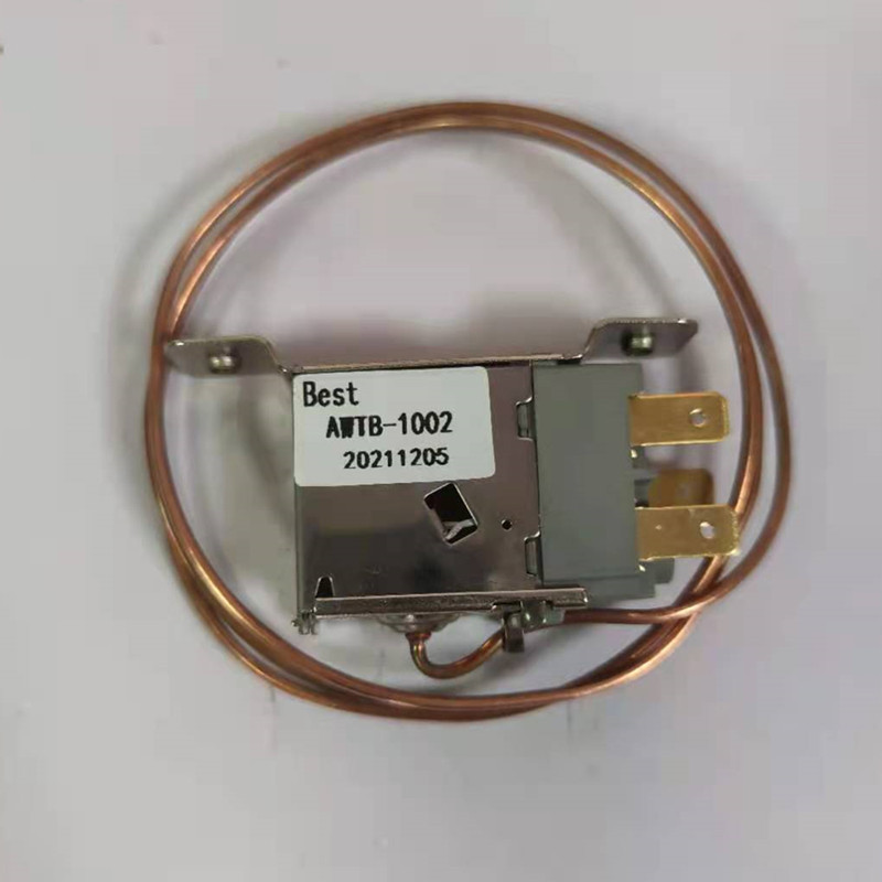 空压机干燥机温控开关Best AWTB-1002冷干机风扇控制器温度接线
