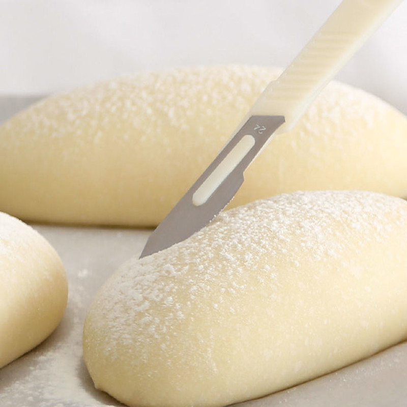 欧包割刀软欧法棍割包刀碳钢材质糕点蛋糕法棒面包割纹刀烘焙工具