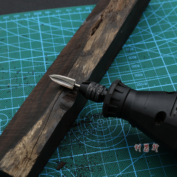 电动木工雕刻刀套装木雕根雕工具旋转锉新手打磨抛光刀头铣刀钻头