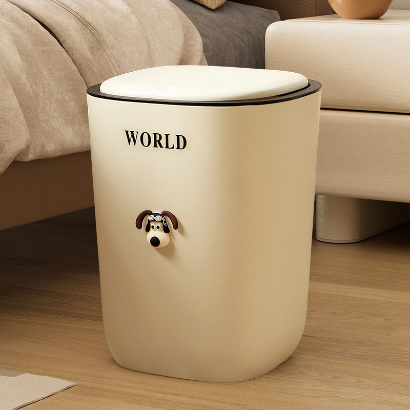 垃圾桶家用客厅卫生间厕所厨房按压带盖大号大容量办公室废纸篓桶