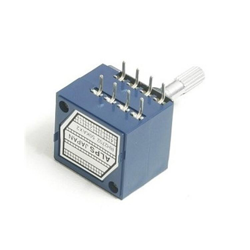 发烧级ALPS精密贴片电阻步进式双联音量电位器RH2702-50KA 指数型