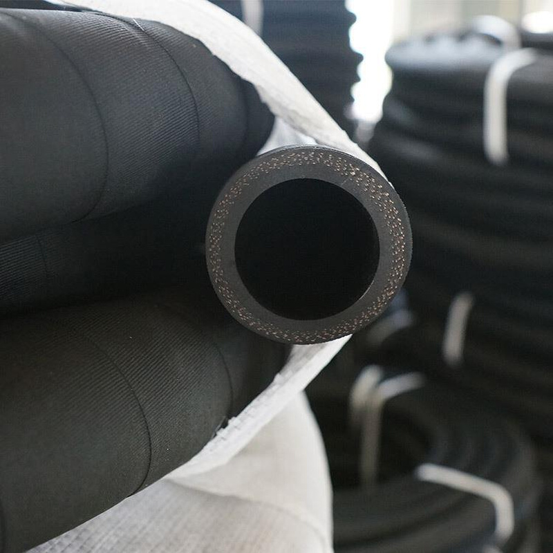 高压黑色夹布橡胶管输水管耐热管耐高温蒸汽管橡胶水管软管皮管25