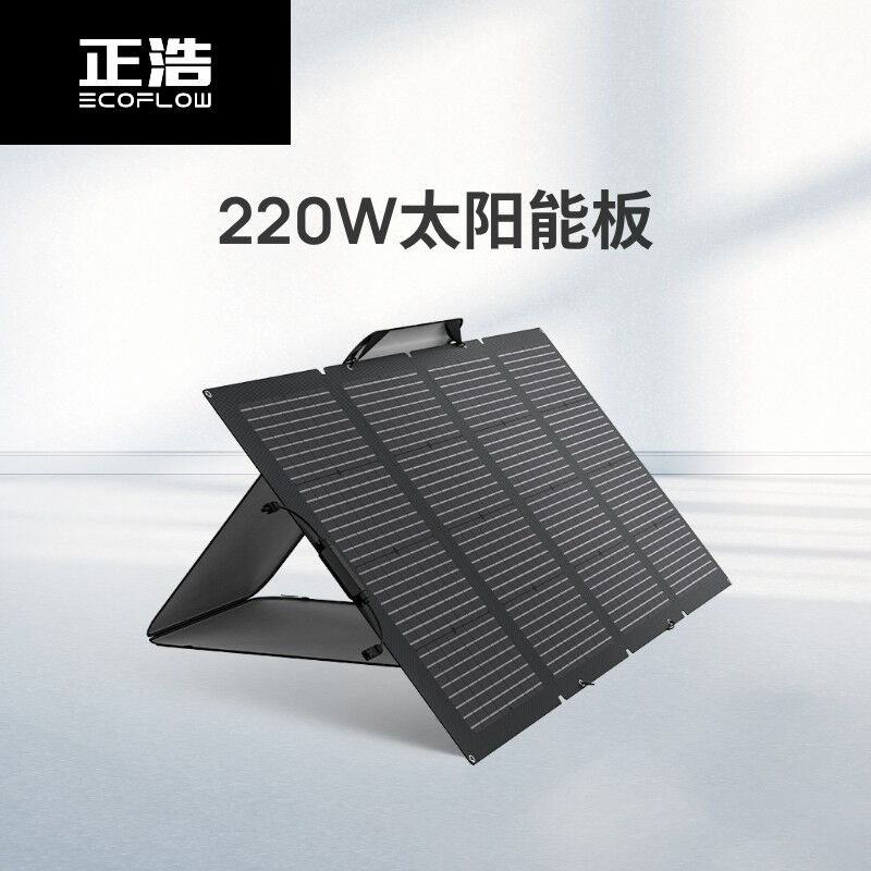 ECOFLOW正浩太阳能电池板发电板户外露营折叠便携充电220W便携太