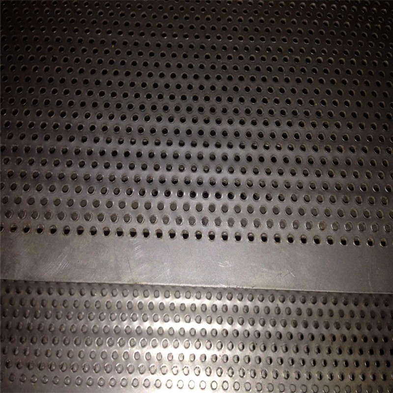 304不锈钢板网 网孔板316 加工冲孔白钢板圆孔网机箱激光切割定制