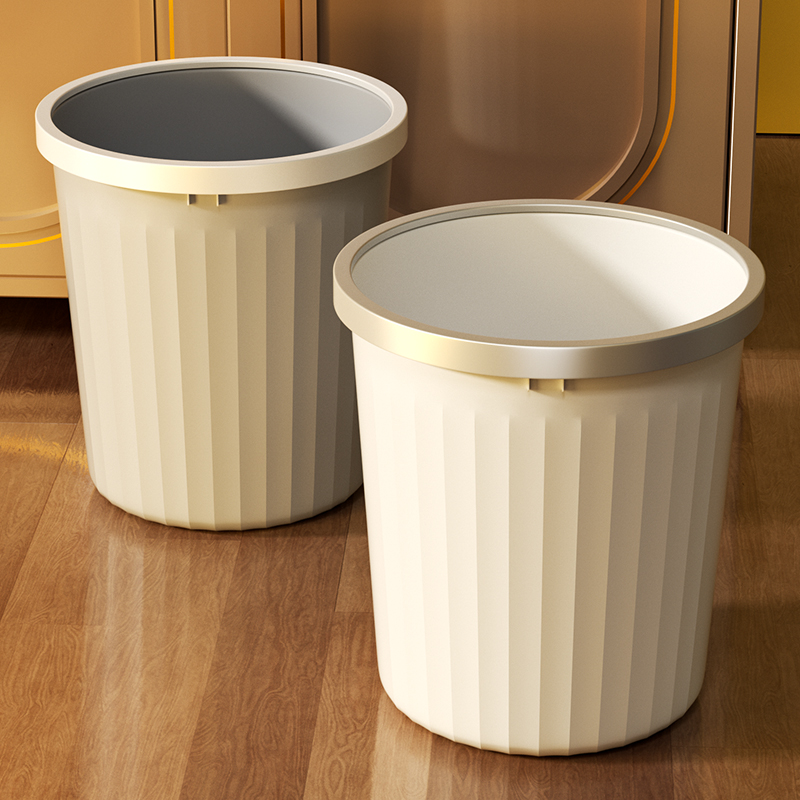 垃圾桶家用大容量新款卫生间客厅厕所卧室厨房宿舍办公室压圈纸篓
