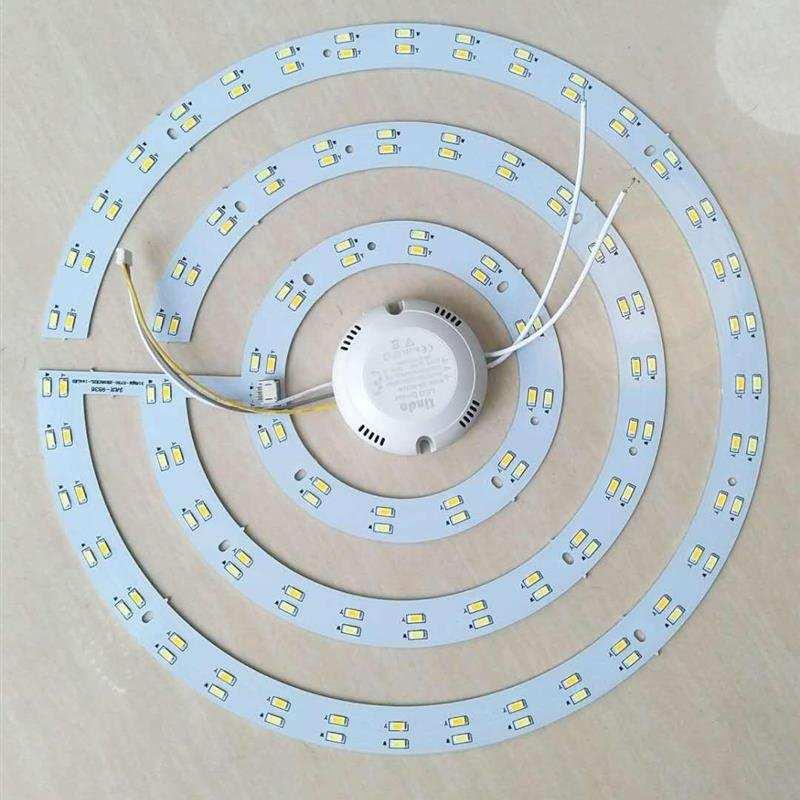LED吸顶灯改造灯板环形灯管模组贴片光源风扇灯圆形灯芯灯片灯盘