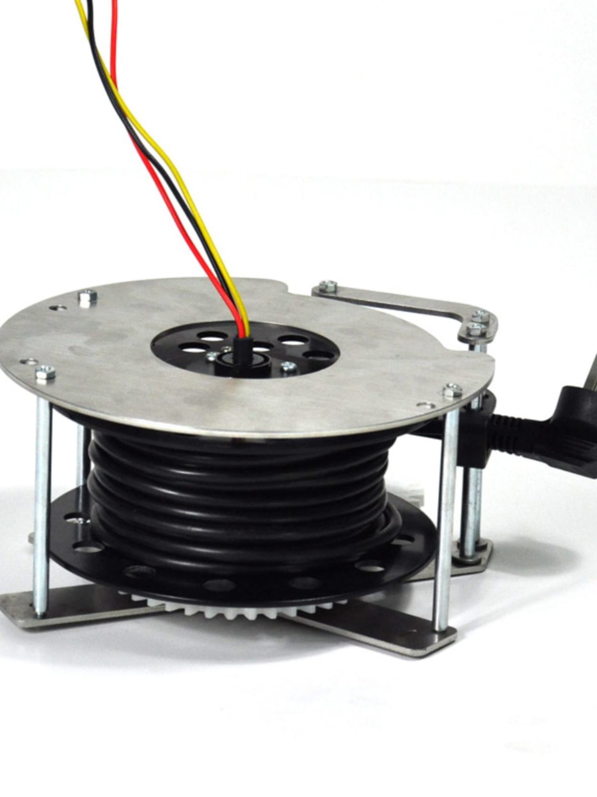 10米网线盘自动伸缩卷线盘自动收放线盘家用卷线器电线收线盘轮