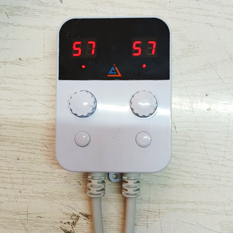 高档烫熊电热炕板温控器静音双显电暖电热膜地暖电加热板温可调温