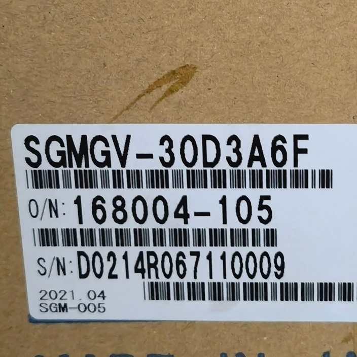 安川伺服电机SGMGV-30D3A6F全新库存原装正品现货，议价