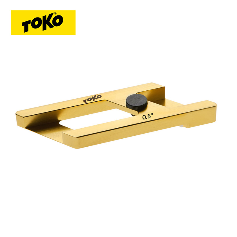 TOKO滑雪板修理工具底刃锉刀导向器 雪板底维修底刃角度尺5560042