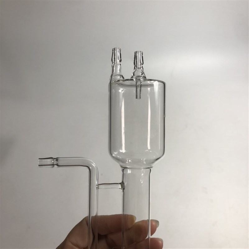 非水定碳吸收杯定碳杯分析仪器配件吸收瓶玻璃定硫杯