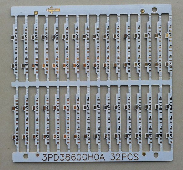 白色阻焊电路板加工批量生产线路板打样制作PCB柔性灯条FPC板加工