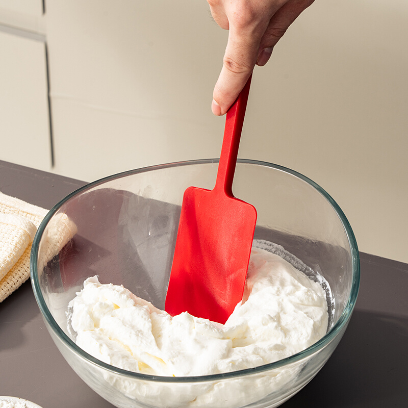耐高温硅胶刮刀蛋糕奶油一体式超大号铲刀抹平器搅拌家用烘焙工具