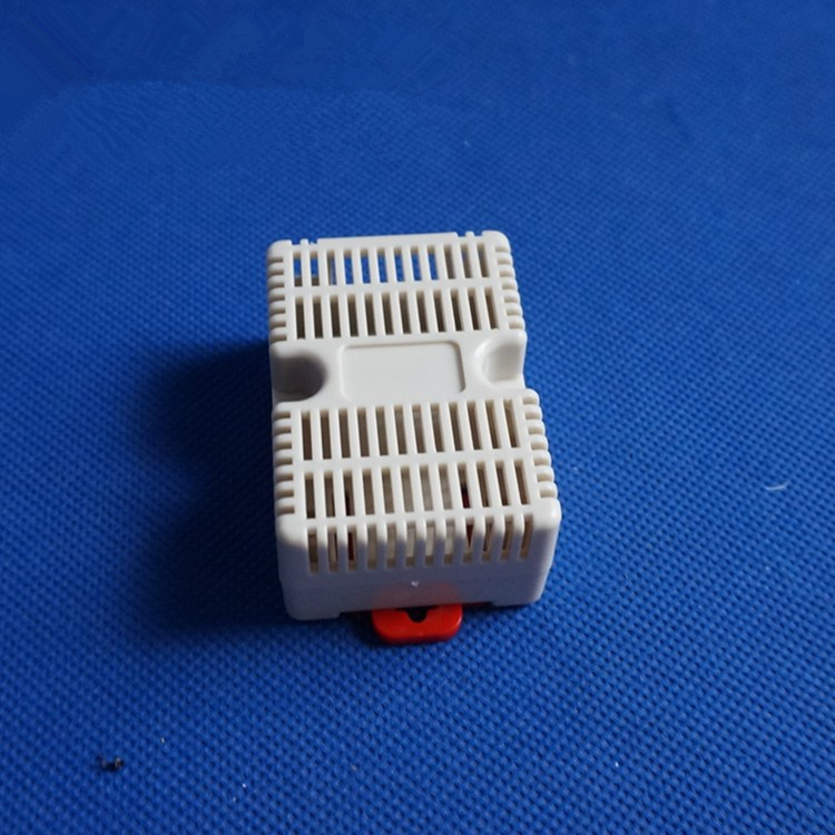 塑料温湿度传感器外壳/塑料工控盒导轨接线壳温控外壳 65*46*29