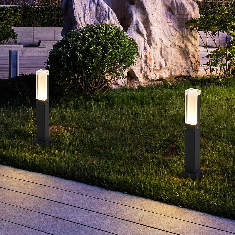 庭院草坪高杆灯别墅户外花园公园现代简约广场景观装饰防水LED灯