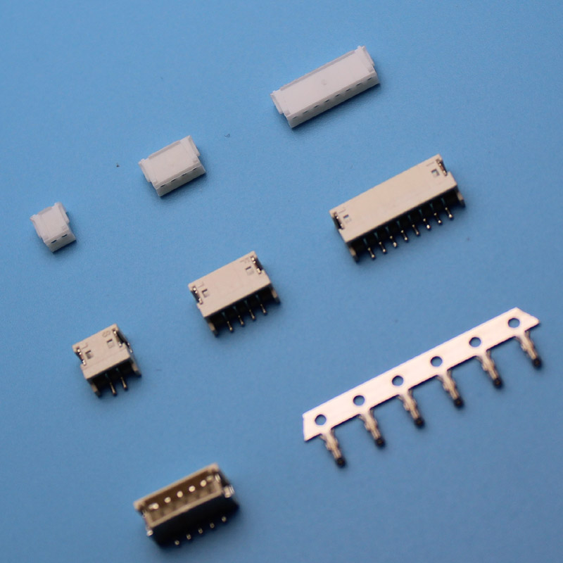 ZH 1.5mm贴片 SMT线对板接插件电子连接器胶壳+卧贴 +端子1套价