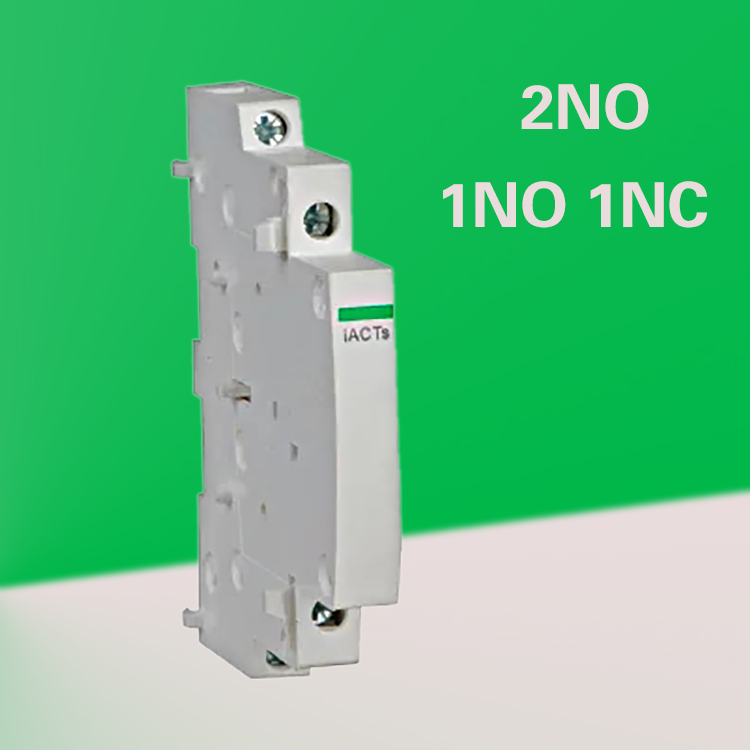AC915914施耐德iACTs家用交流接触器辅助触头O+F1NO+1NC模数化2No