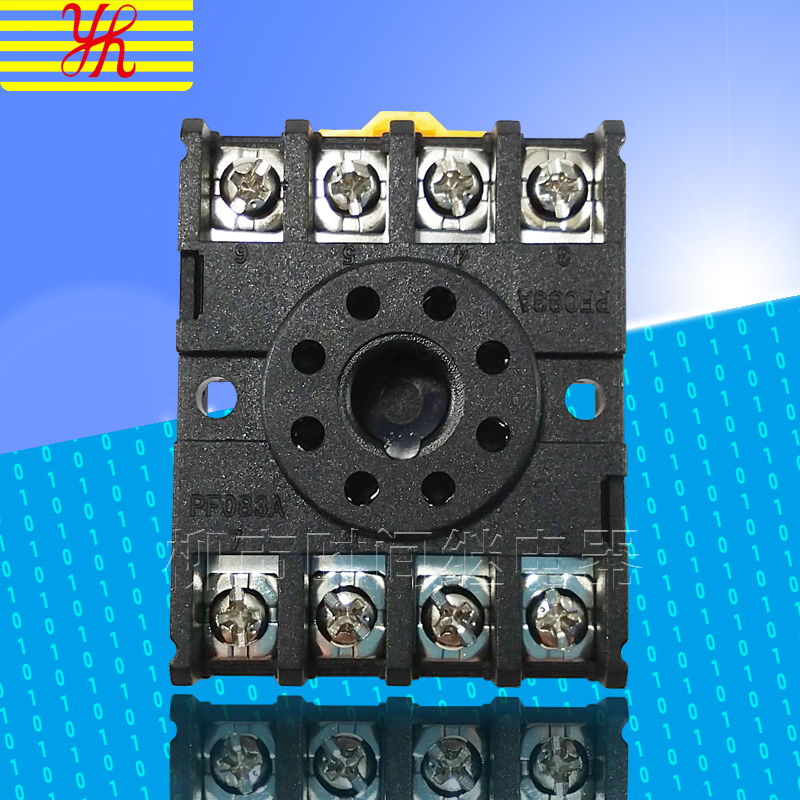继电器底座PF083A适用AH3/ST3P/DH48S/MK2P-I/JQX-10F-2Z优质