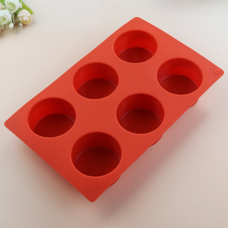 圆柱形网红法式慕斯蛋糕夹心硅胶布丁果冻甜品的模具烘焙家用商用