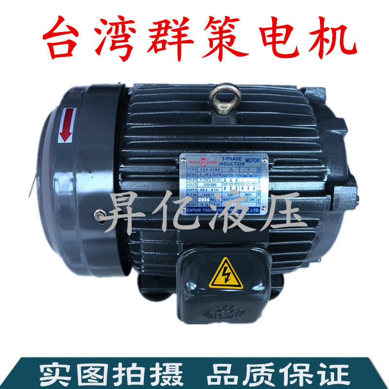 油压专用电机C01-43B0 C02-43B0 C03-43B0 C05-43B0 台湾群策SY